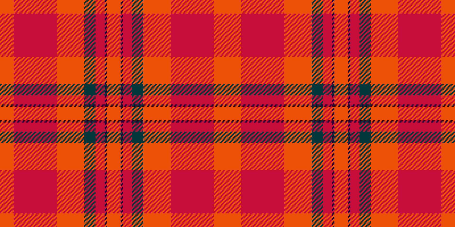 Plaid background pattern of textile check tartan with a seamless texture fabric. vector