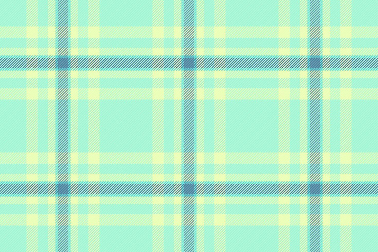 Complexity fabric tartan textile, happy seamless check plaid. Ceremony texture background pattern in light and mint colors. vector