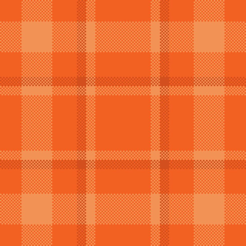 Pixel background design. Modern seamless pattern plaid. Square texture fabric. Tartan scottish textile. Beauty color madras ornament. vector