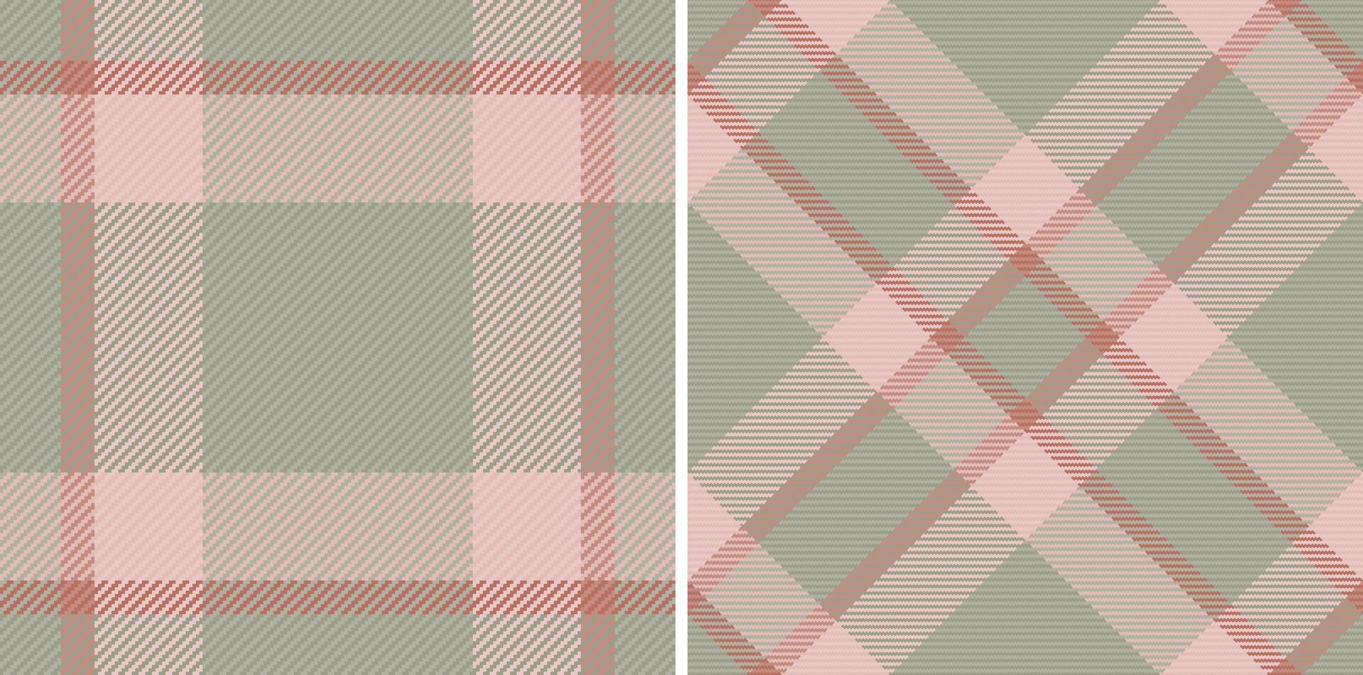 Tartan background texture of plaid seamless with a check pattern fabric textile. Set in popular colors. Picture frame ideas. vector