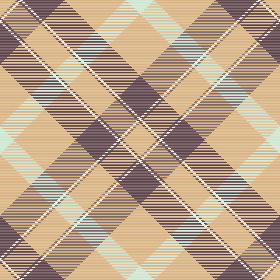 Tartan texture pattern of background plaid textile with a seamless check fabric. vector