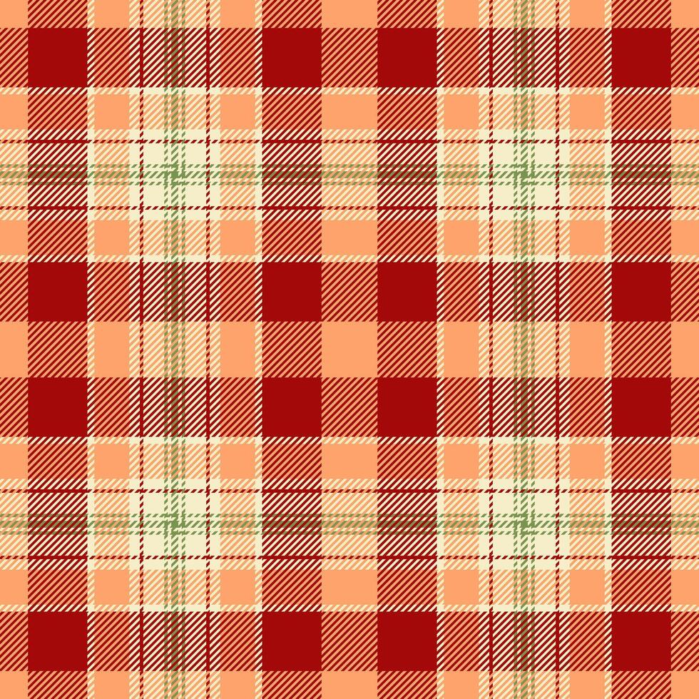 Textile design of textured plaid. Checkered fabric pattern swatch for shirt, dress, suit, wrapping paper print, invitation and gift card. vector