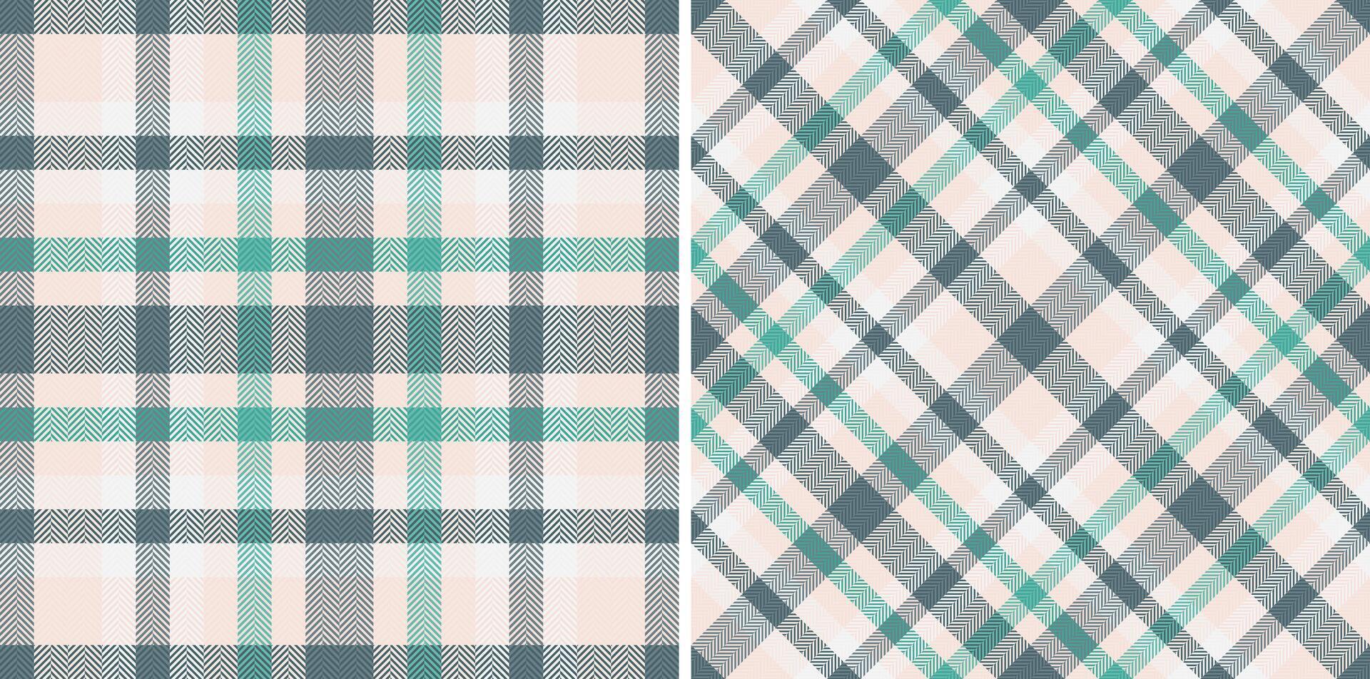 Pattern fabric textile of seamless background tartan with a plaid texture check. Set in nature colors. Creative uses of ornamental silk tape. vector