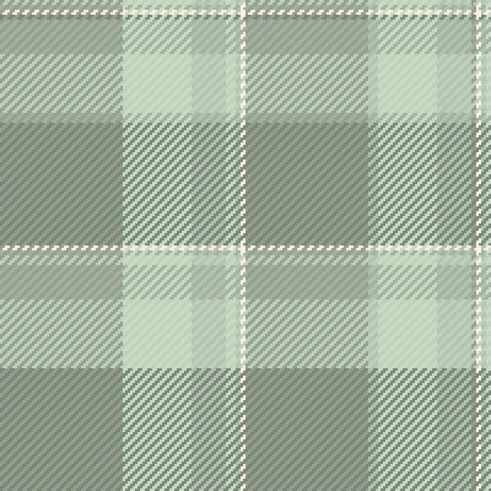 Plaid seamless background of pattern texture fabric with a textile check tartan. vector