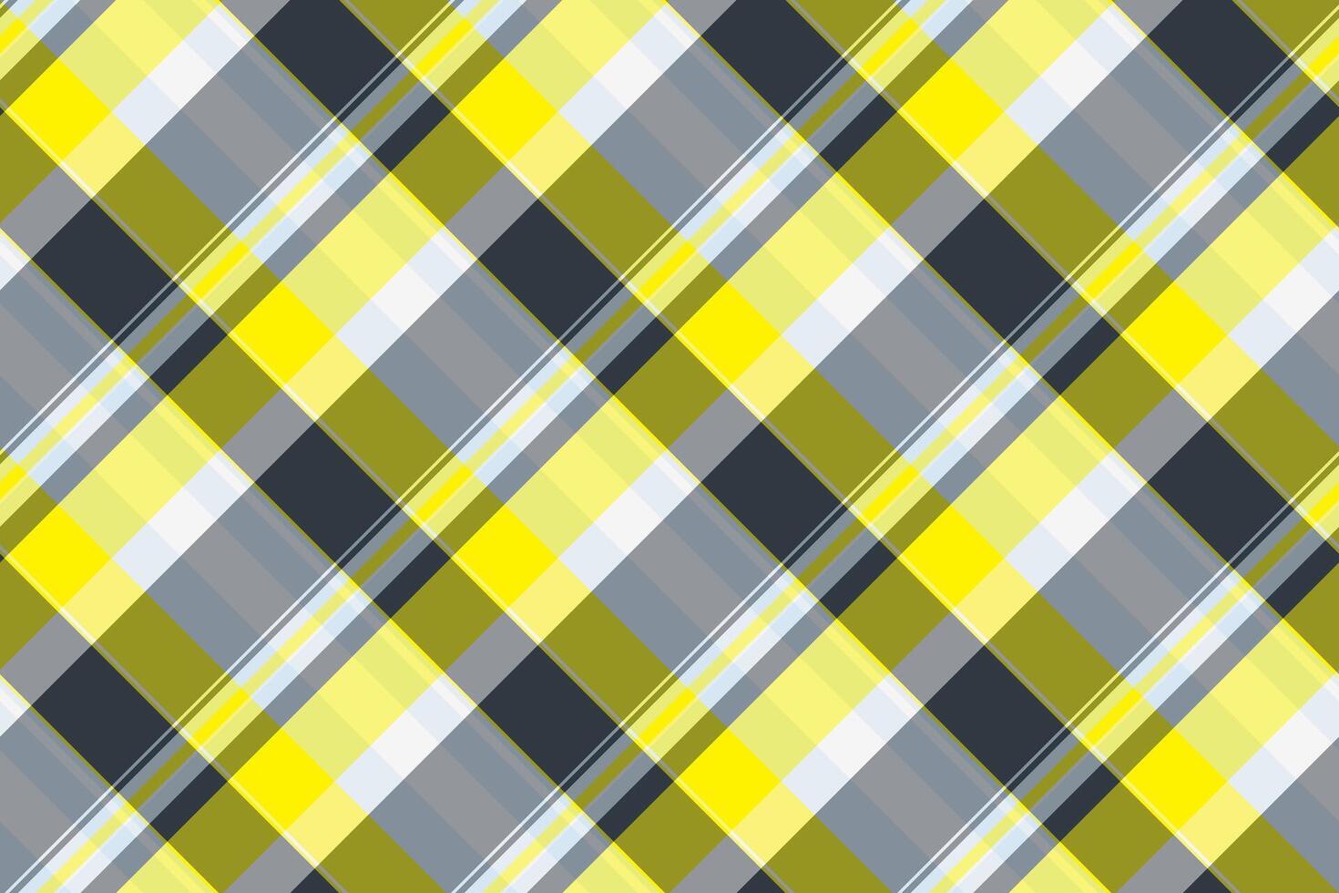 Frame background check, collection textile tartan plaid. Template fabric pattern texture seamless in yellow and pastel colors. vector