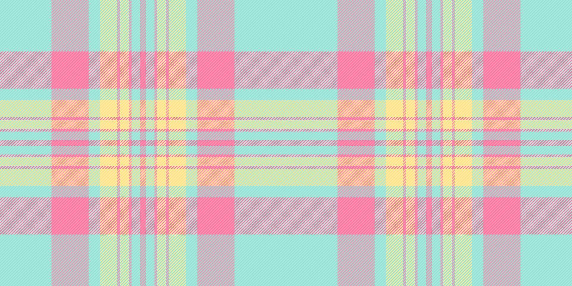 Fabric tartan of check textile pattern with a seamless background plaid texture. vector