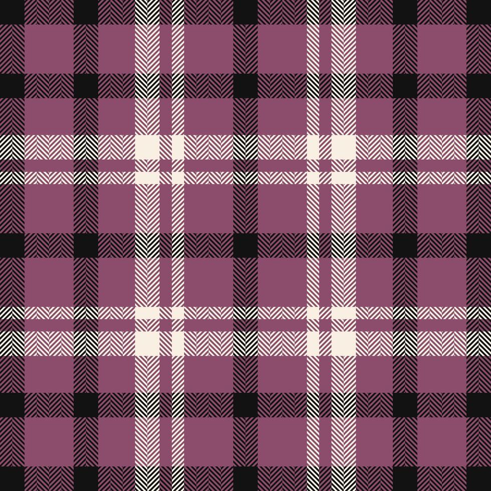 Plaid check pattern. Seamless fabric texture. Tartan textile print. vector