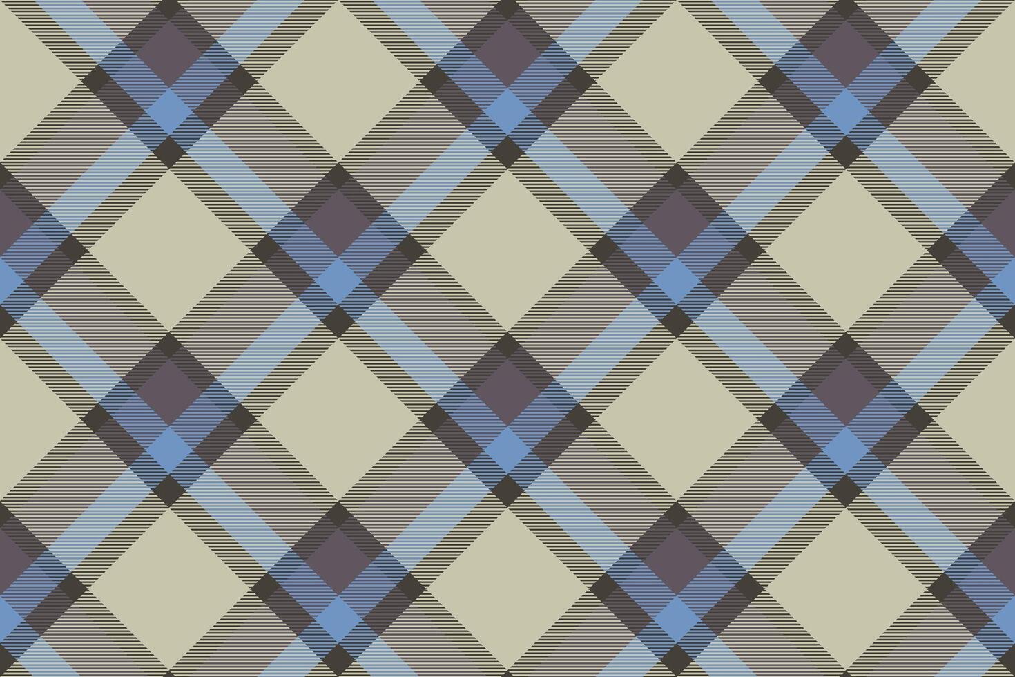 Tartan plaid background, diagonal check seamless pattern. fabric texture for textile print, wrapping paper, gift card, wallpaper. vector