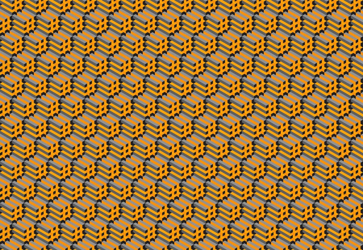 Modern geometric background for business or corporate presentation. Tech seamless ornamental pattern for banner design. Tillable grid mesh repeatable technology. vector