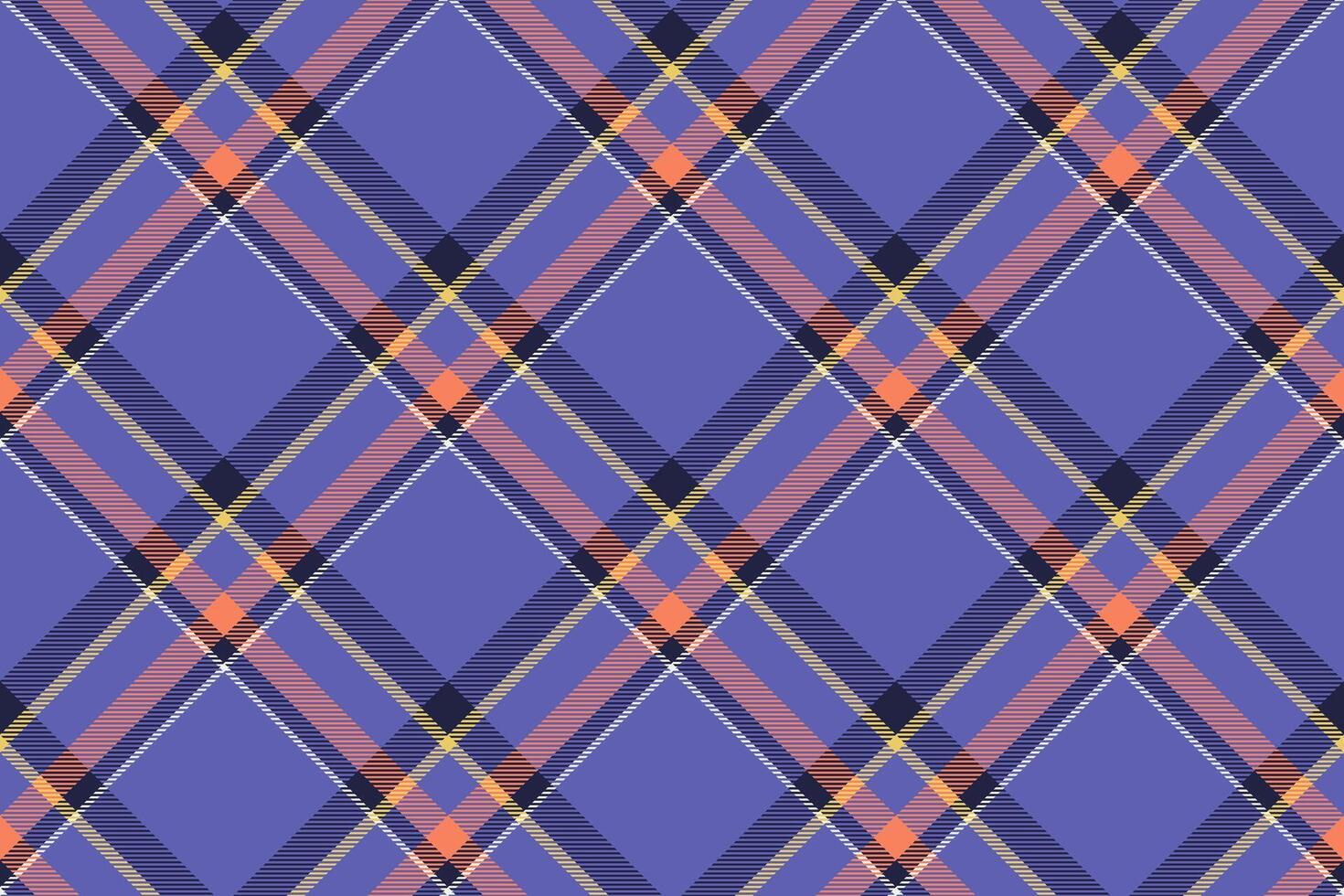 Tartan plaid background, diagonal check seamless pattern. fabric texture for textile print, wrapping paper, gift card, wallpaper. vector