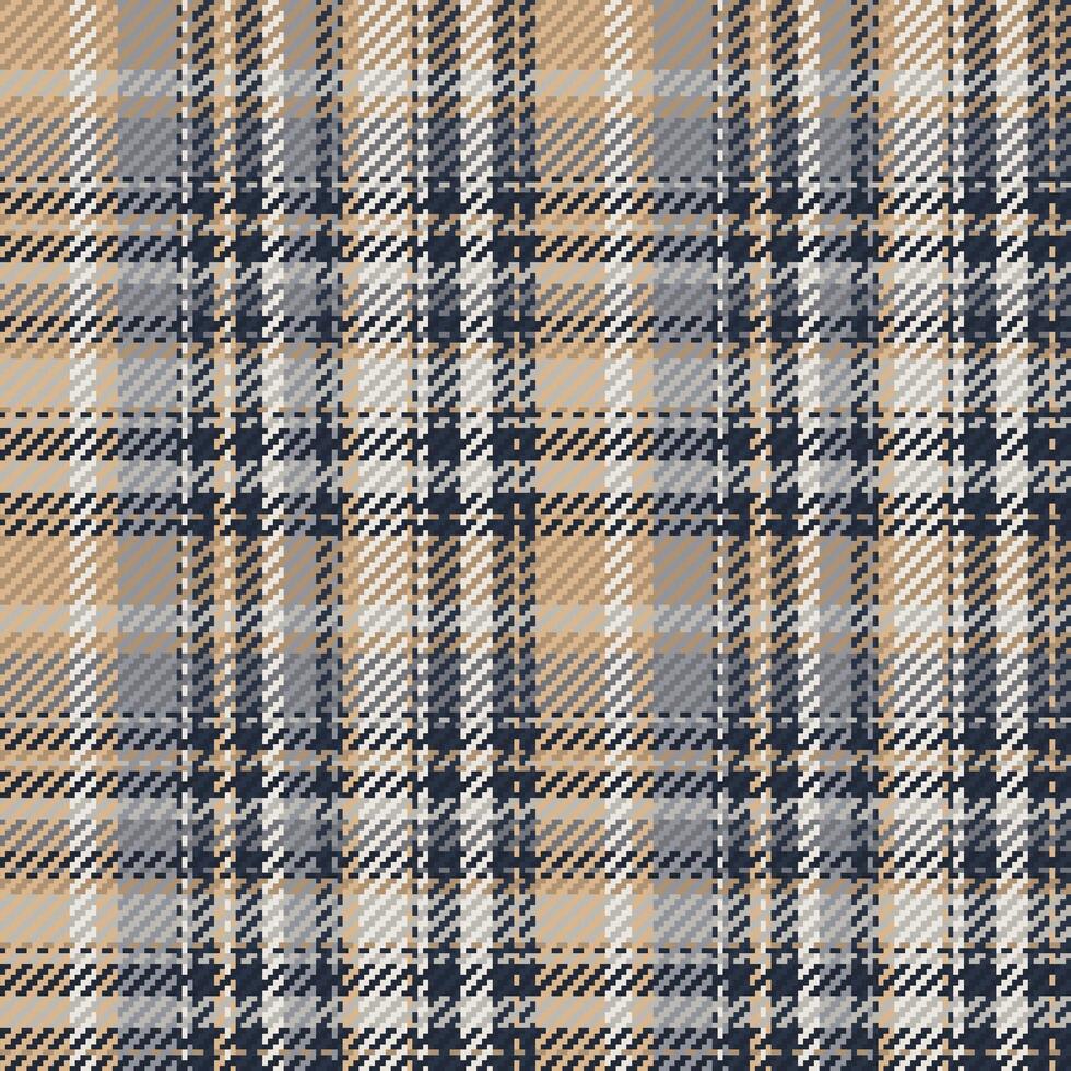 Seamless pattern of scottish tartan plaid. Repeatable background with check fabric texture. backdrop striped textile print. vector