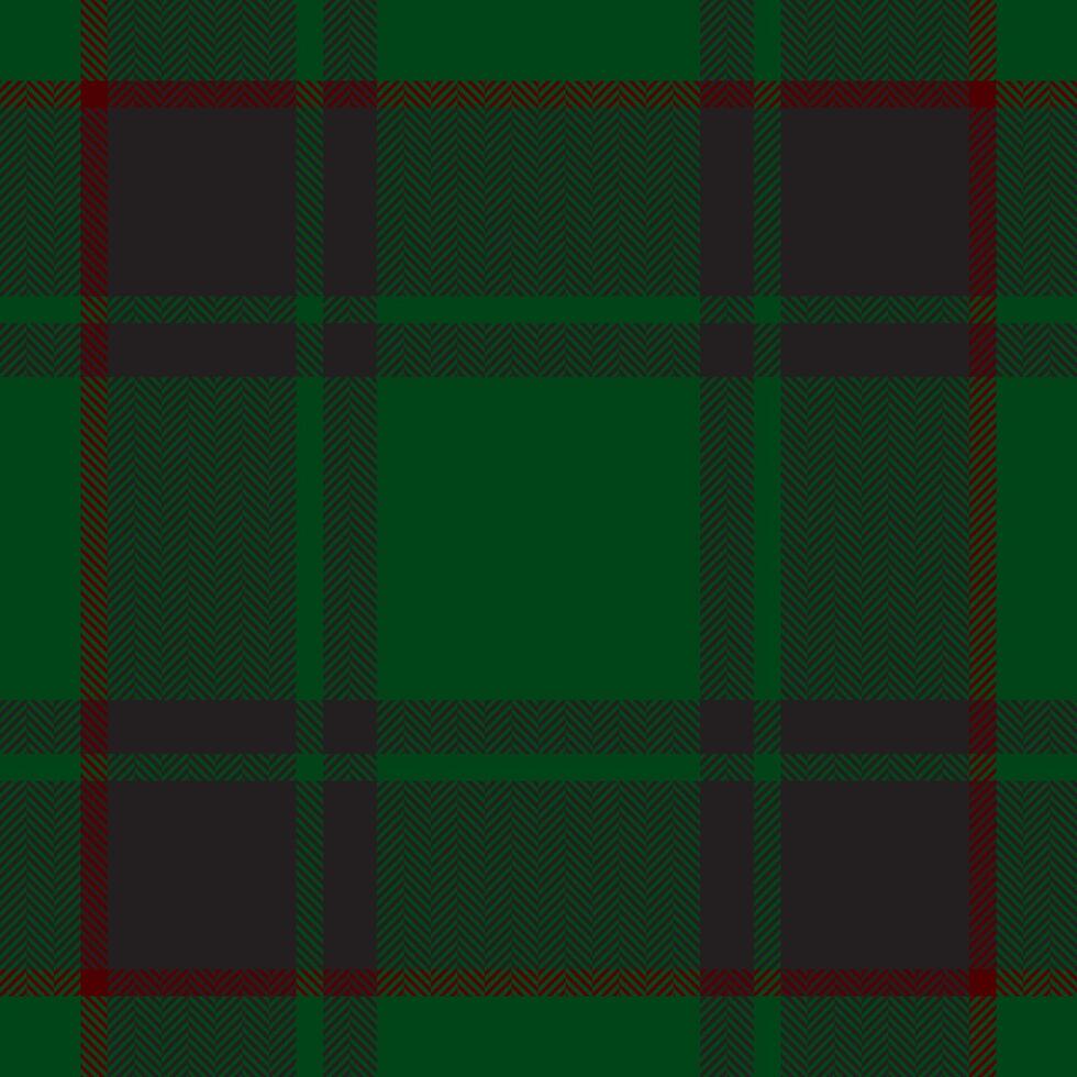 Plaid check pattern. Seamless fabric texture. Tartan textile print. vector