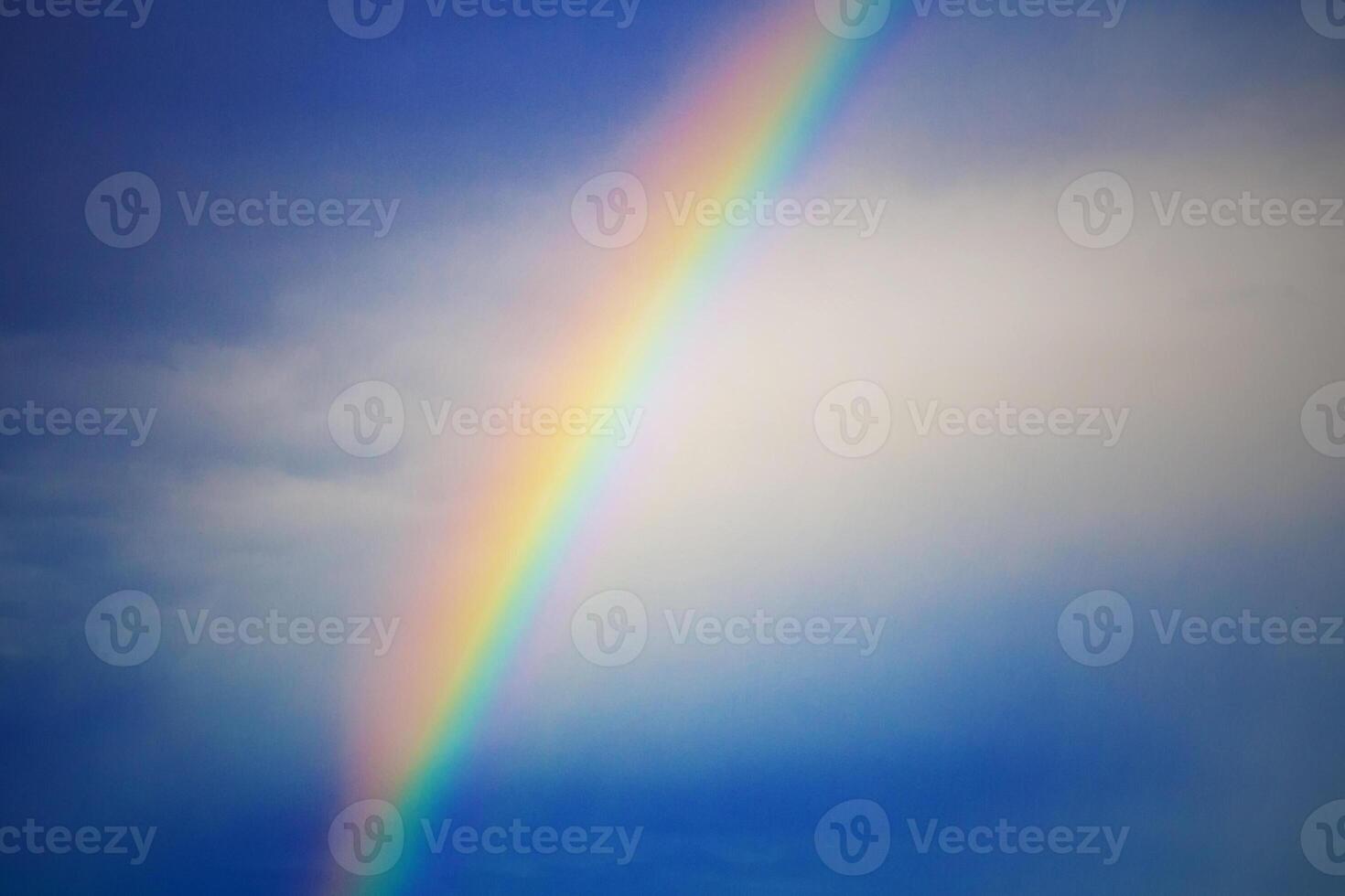 Abstract view of rainbow photo