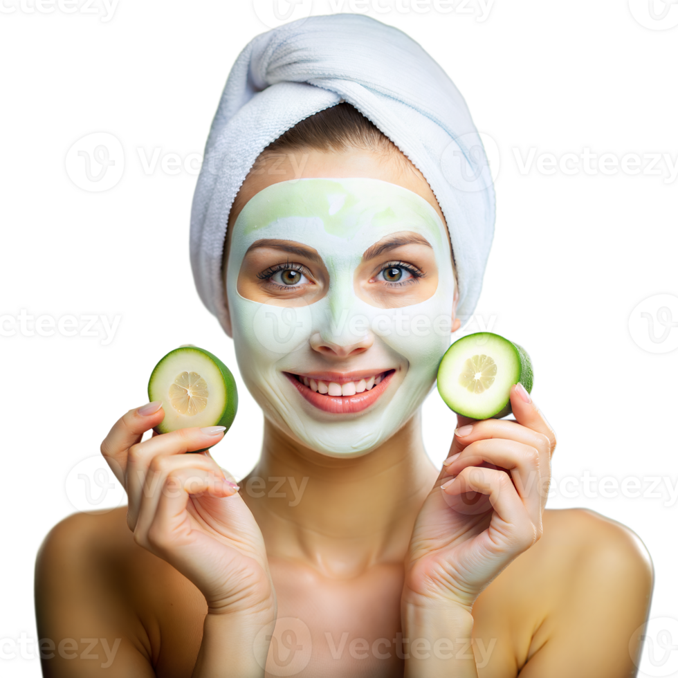 A woman is holding two cucumbers and smiling png