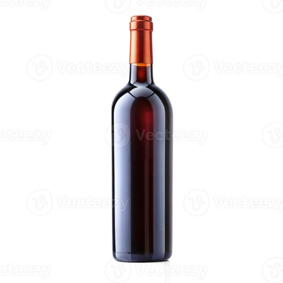A single bottle of wine png