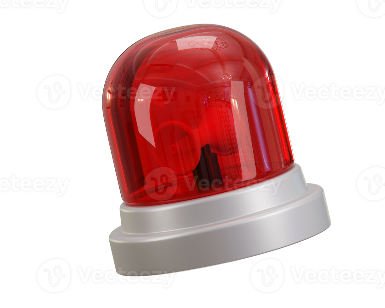 firefighter and ambulance emergency siren icon 3d rendering illustration png