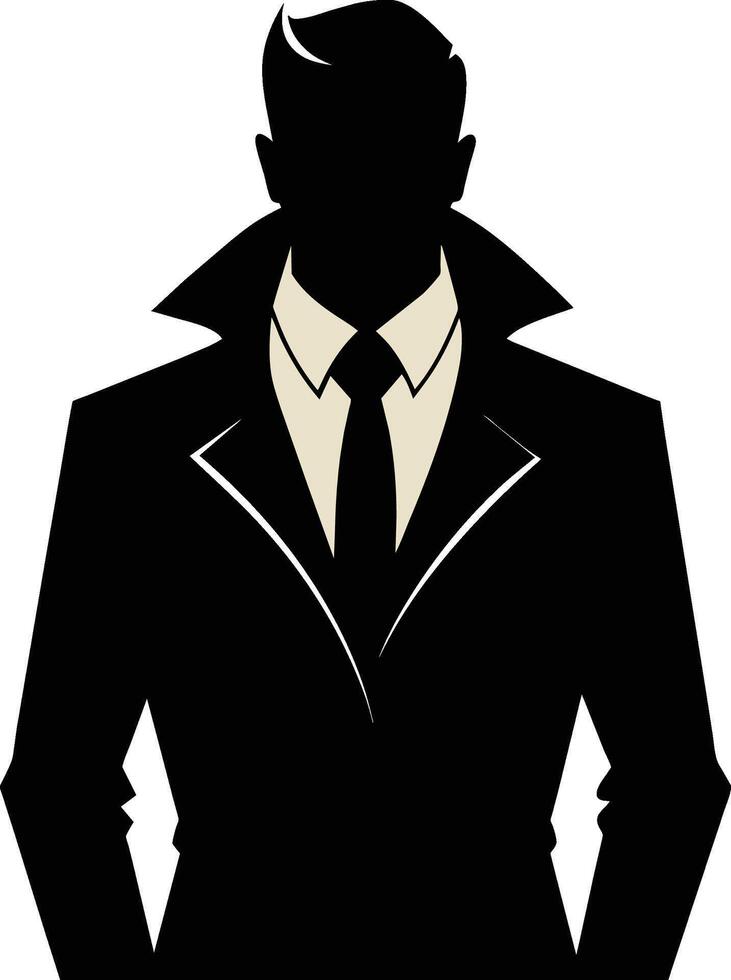 Invisible Man Silhouette Blank Human Figure Outline vector