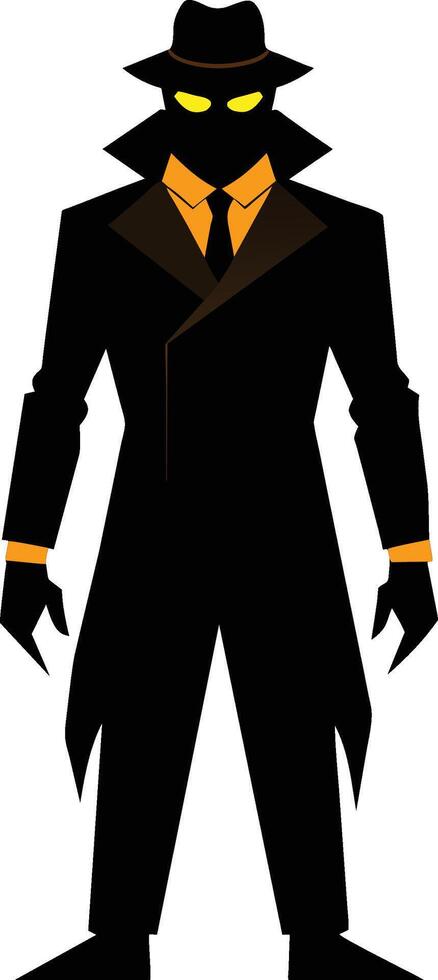 Invisible Man Silhouette Blank Human Figure Outline vector