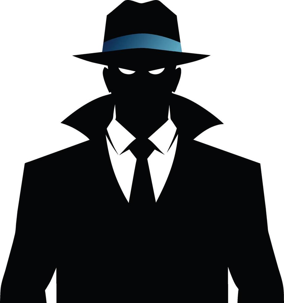 Invisible Man Silhouette Blank Human Figure Outline vector