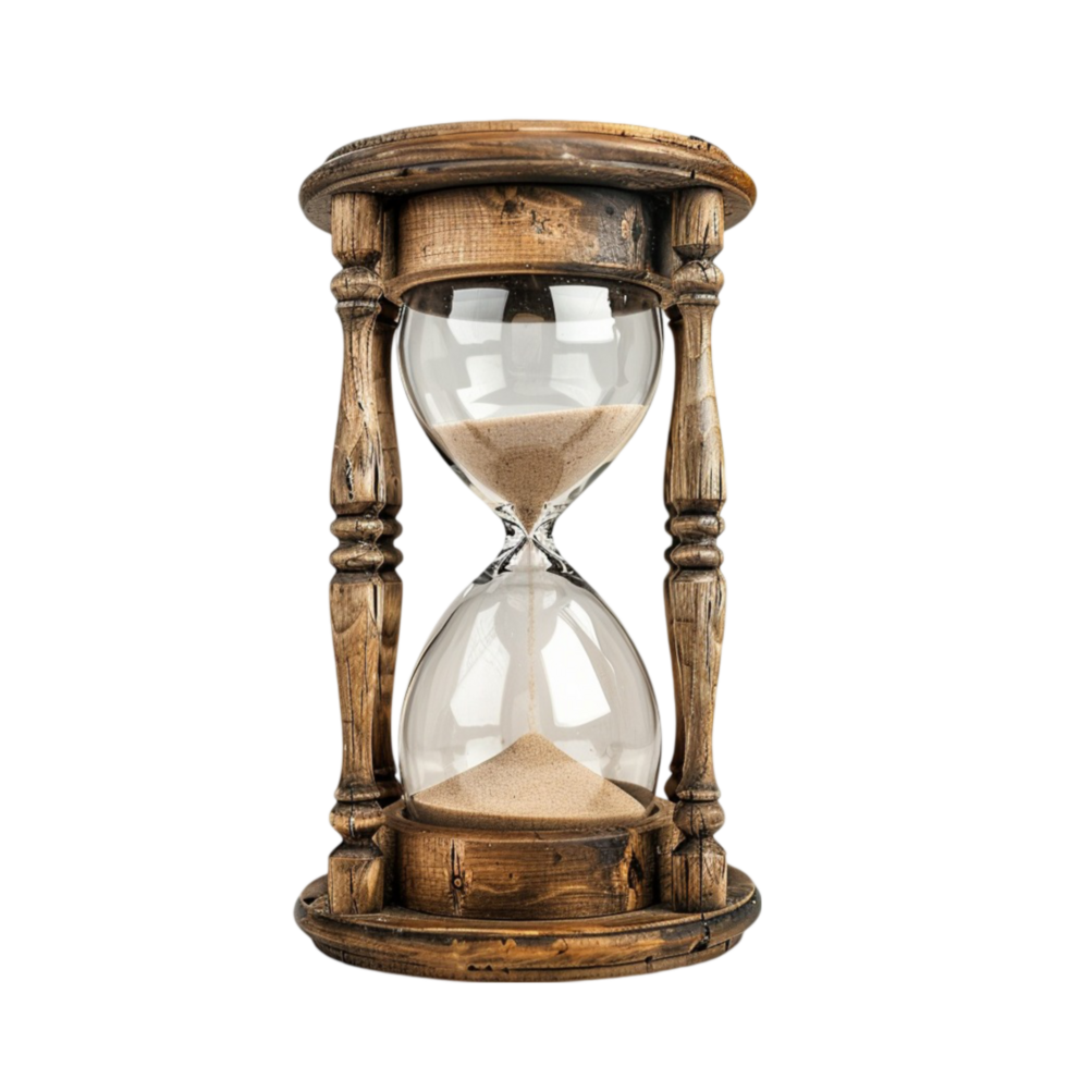 Hourglass Symbolism Capturing the Essence of Time png