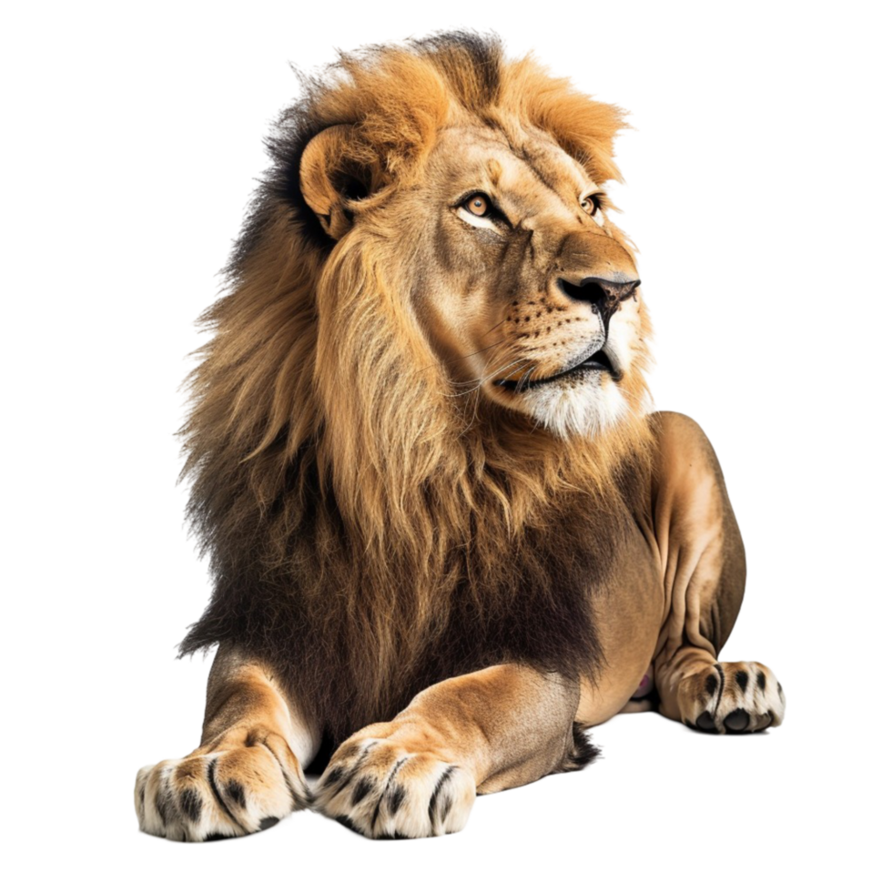 lion sitting image png