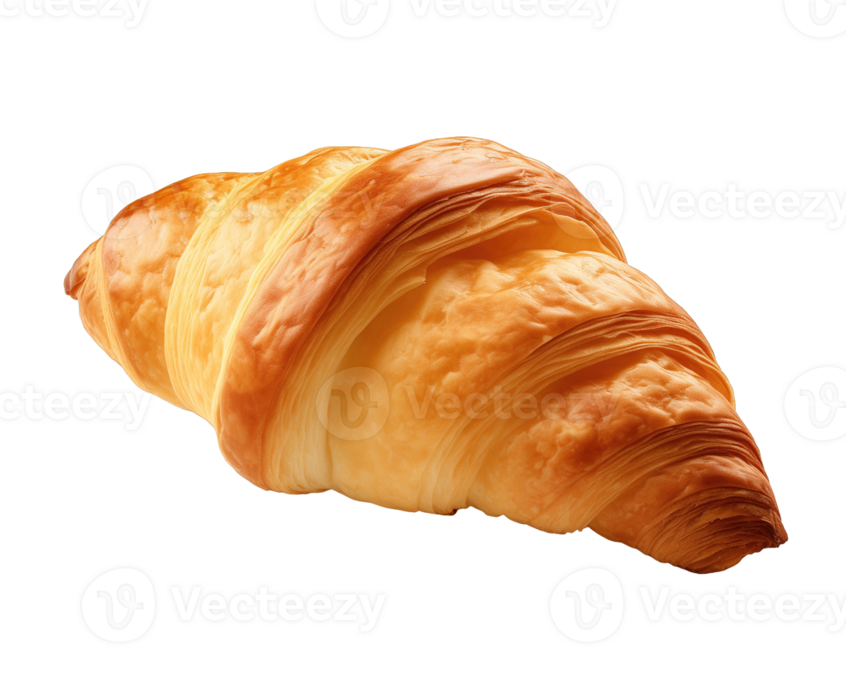 Croissant isolated on transparent background png