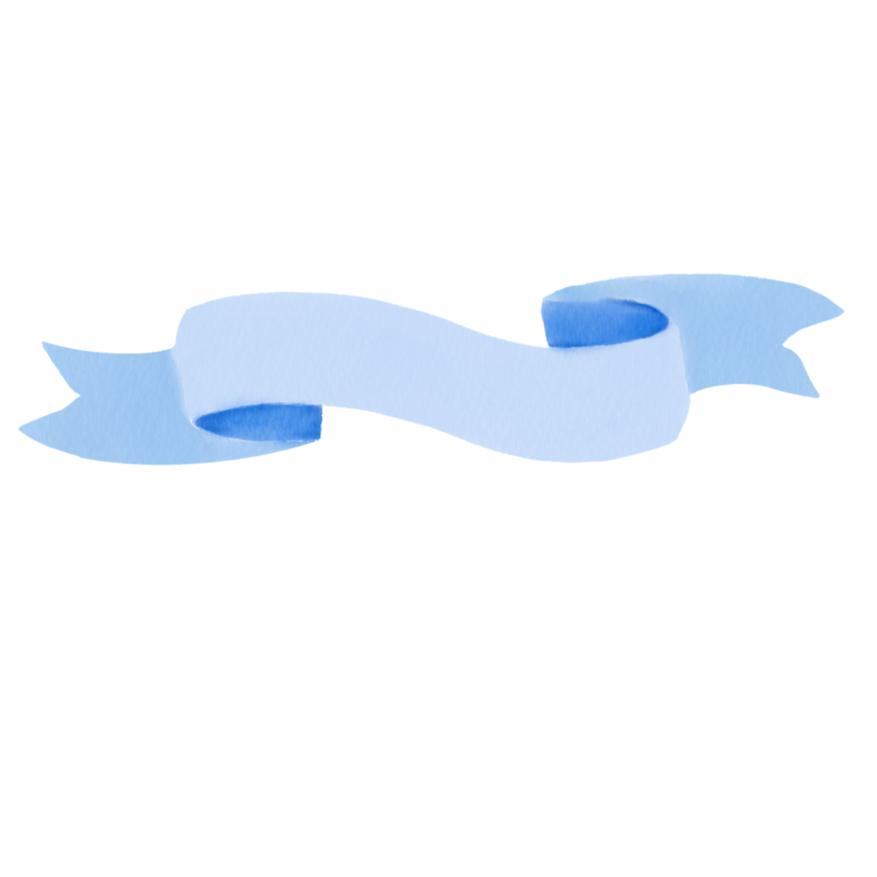 ribbon bow blue png