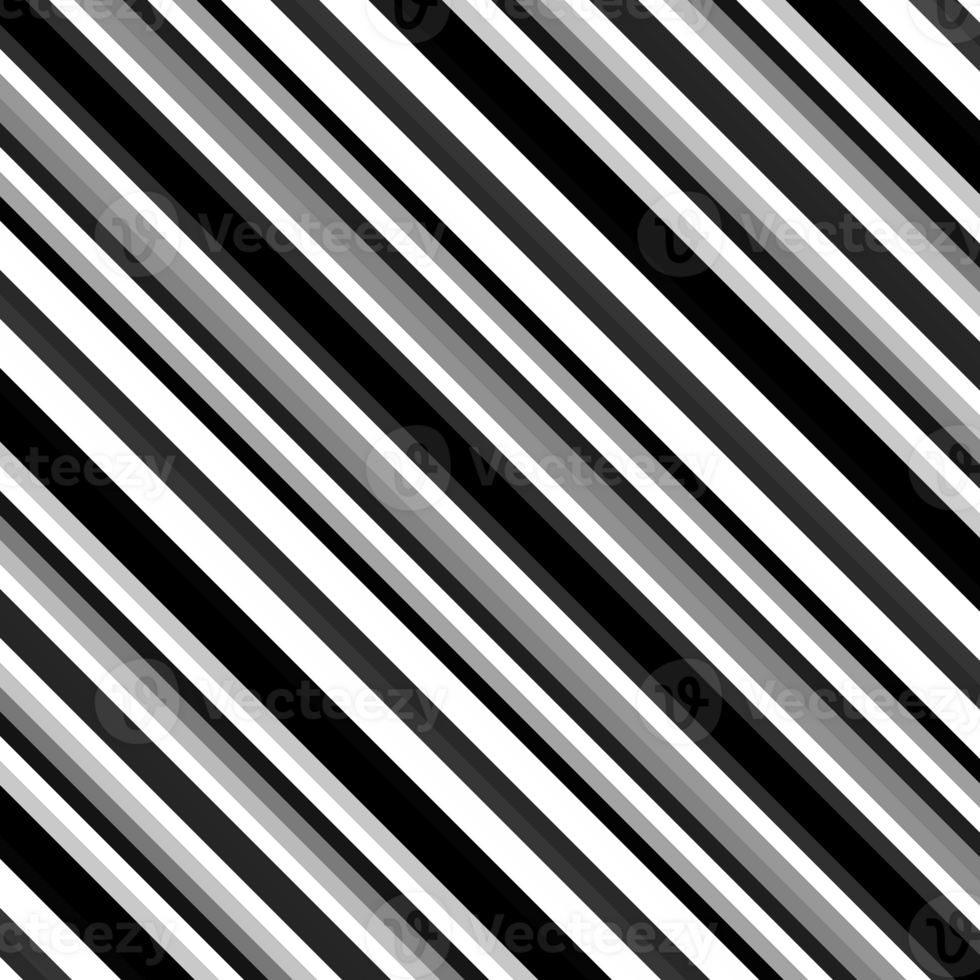 Black and white striped abstract background overlay. Motion effect. graphic illustration with transparent background. png