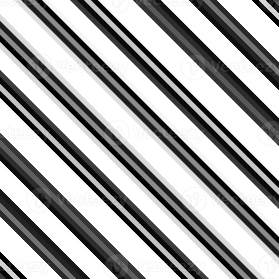 Black and white striped abstract background overlay. Motion effect. graphic illustration with transparent background. png