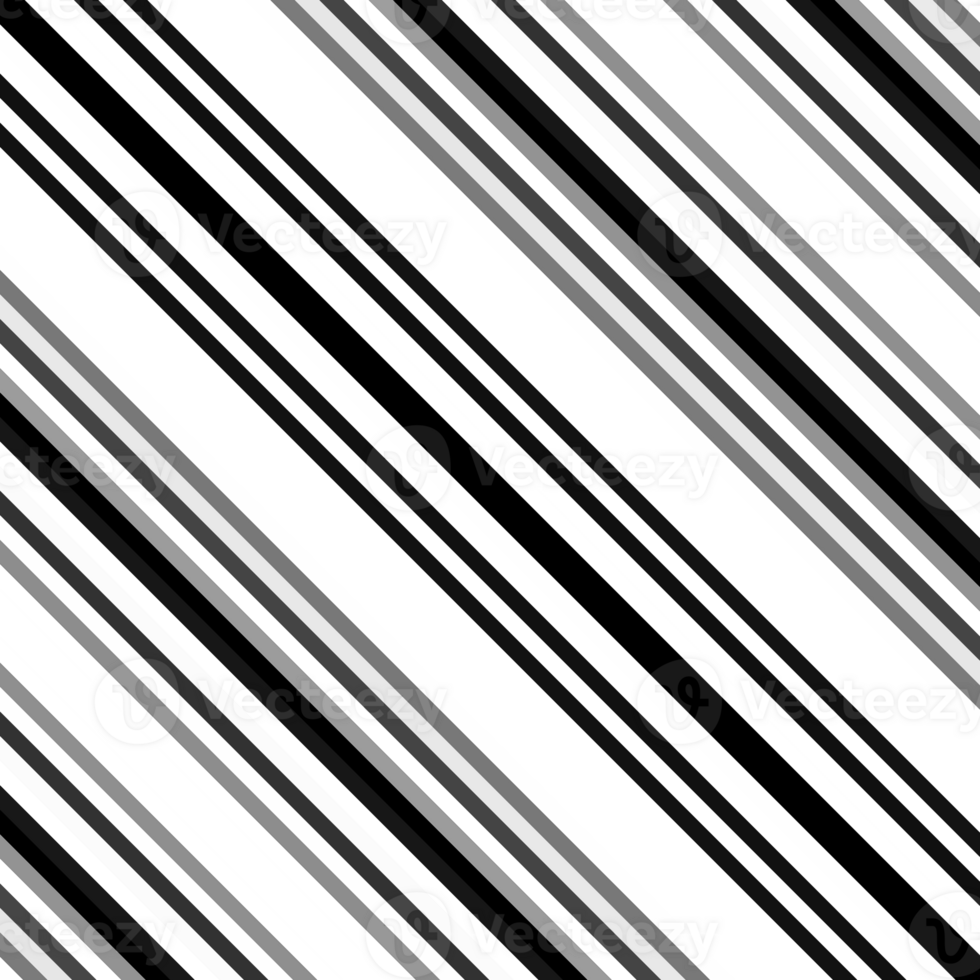 Black and white striped abstract background overlay. Motion effect. graphic illustration with transparent background. png