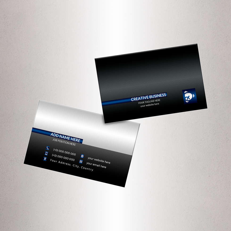 Modern Creative And Clean Business Card Design Template, Visiting Card. psd