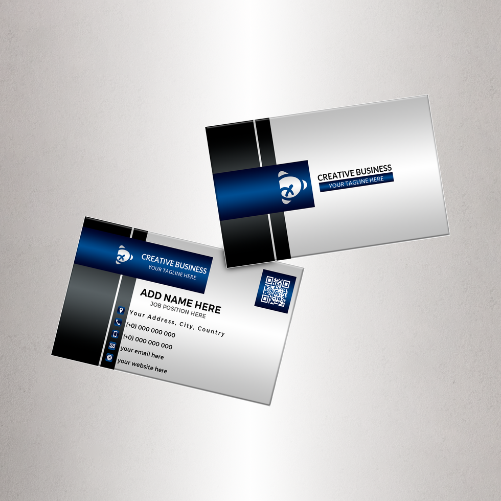 Modern Creative And Clean Business Card Design Template, Visiting Card. psd