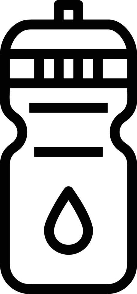 Bottle drink icon symbol image. Illustration of the drink water bottle glass design image vector