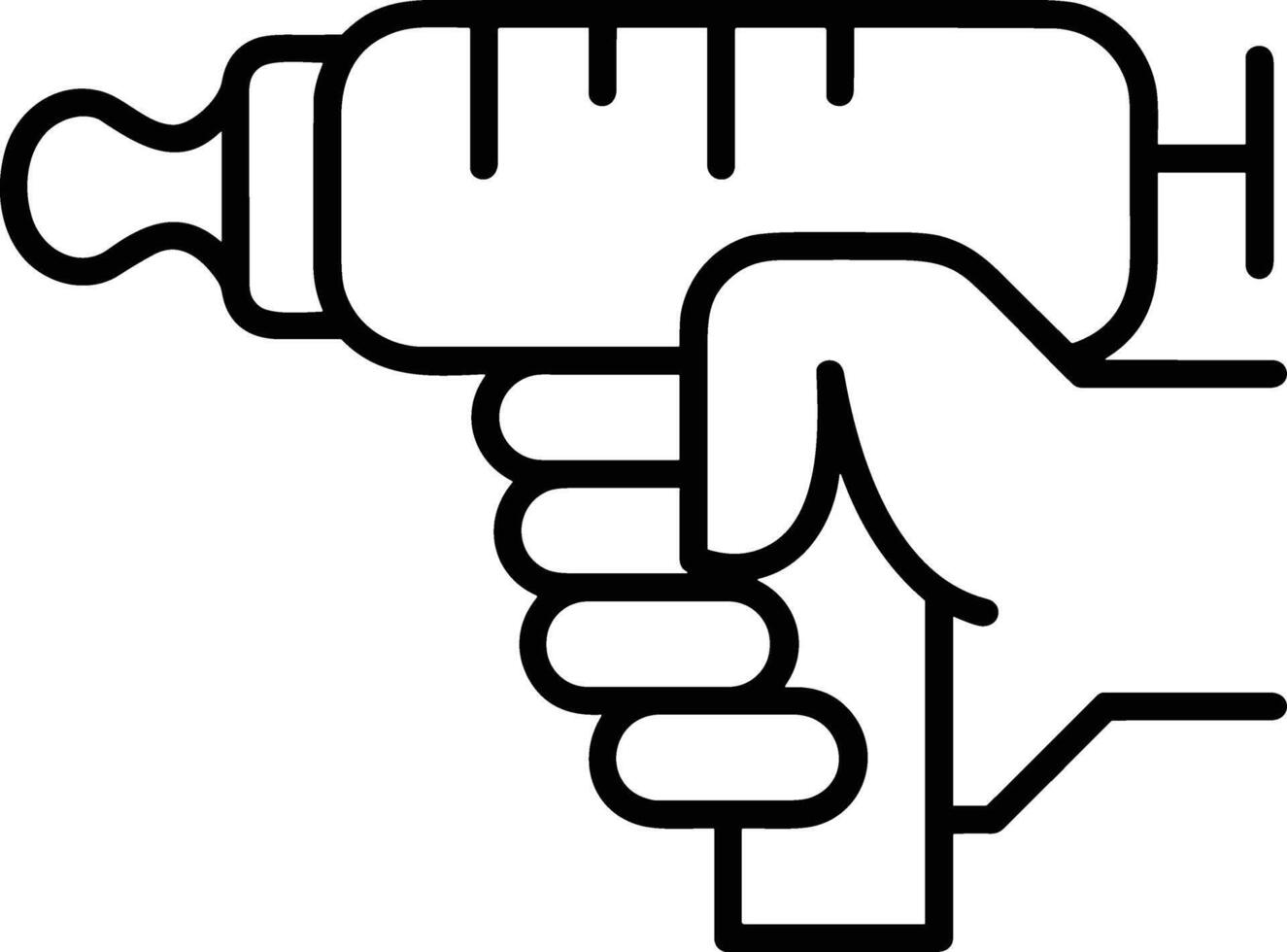 Bottle drink icon symbol image. Illustration of the drink water bottle glass design image vector