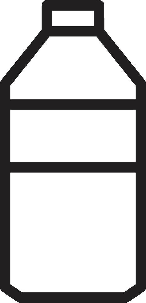 Bottle drink icon symbol image. Illustration of the drink water bottle glass design image vector