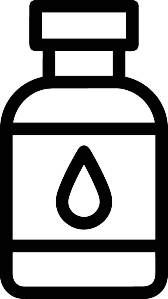 Bottle drink icon symbol image. Illustration of the drink water bottle glass design image vector