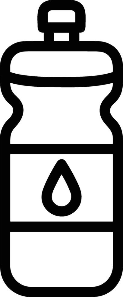 Bottle drink icon symbol image. Illustration of the drink water bottle glass design image vector