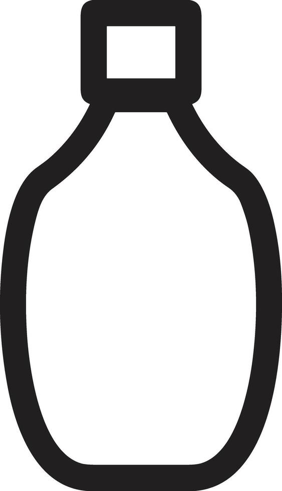 Bottle drink icon symbol image. Illustration of the drink water bottle glass design image vector