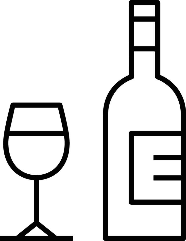 Bottle drink icon symbol image. Illustration of the drink water bottle glass design image vector
