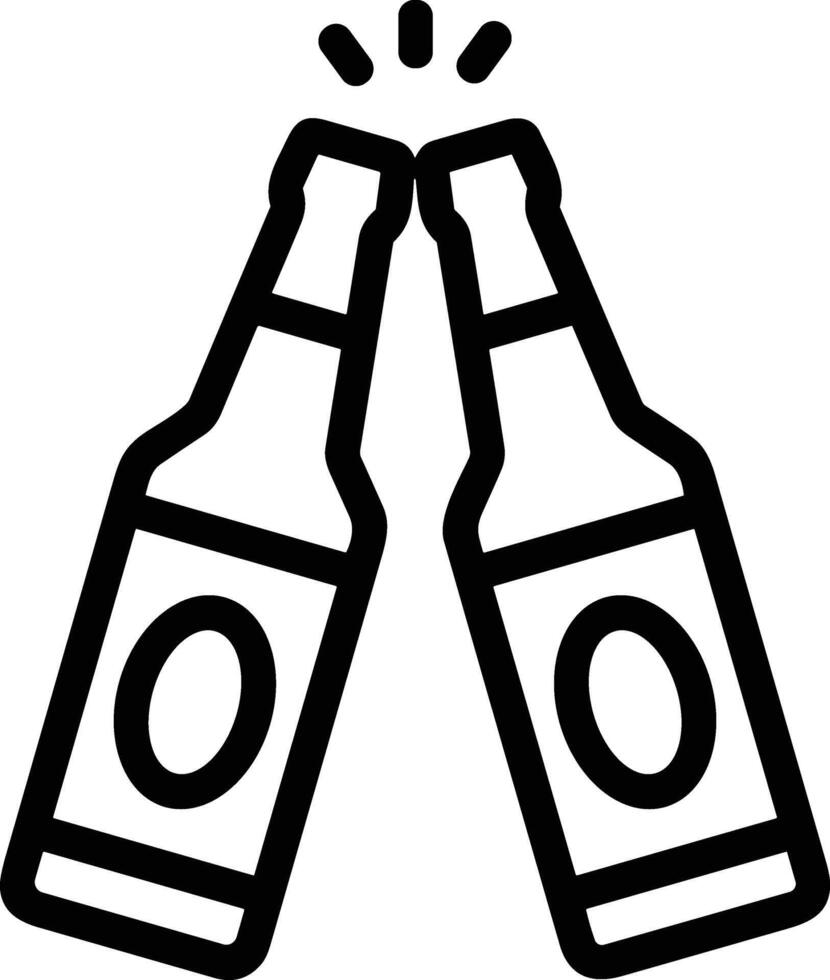 Bottle drink icon symbol image. Illustration of the drink water bottle glass design image vector