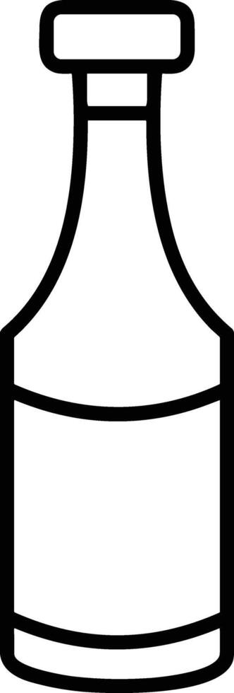 Bottle drink icon symbol image. Illustration of the drink water bottle glass design image vector