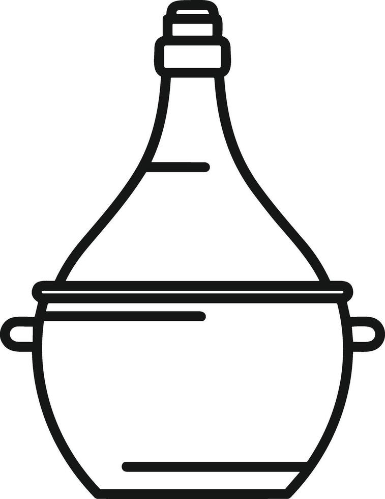 Bottle drink icon symbol image. Illustration of the drink water bottle glass design image vector