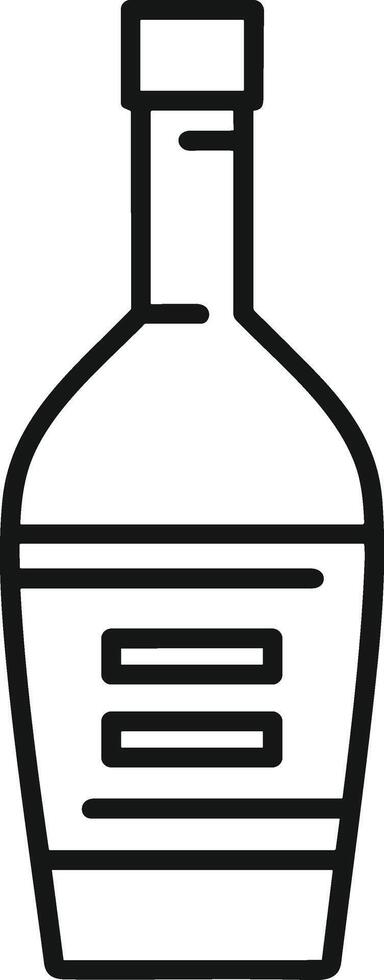 Bottle drink icon symbol image. Illustration of the drink water bottle glass design image vector