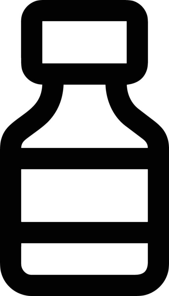 Bottle drink icon symbol image. Illustration of the drink water bottle glass design image vector