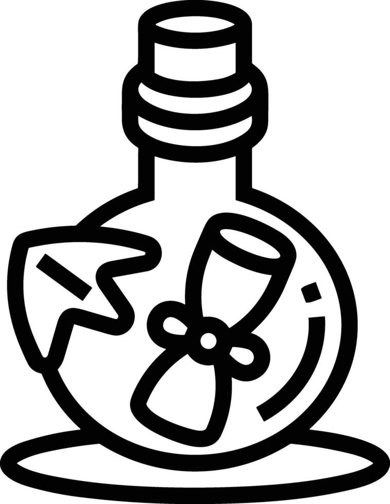 Bottle drink icon symbol image. Illustration of the drink water bottle glass design image vector