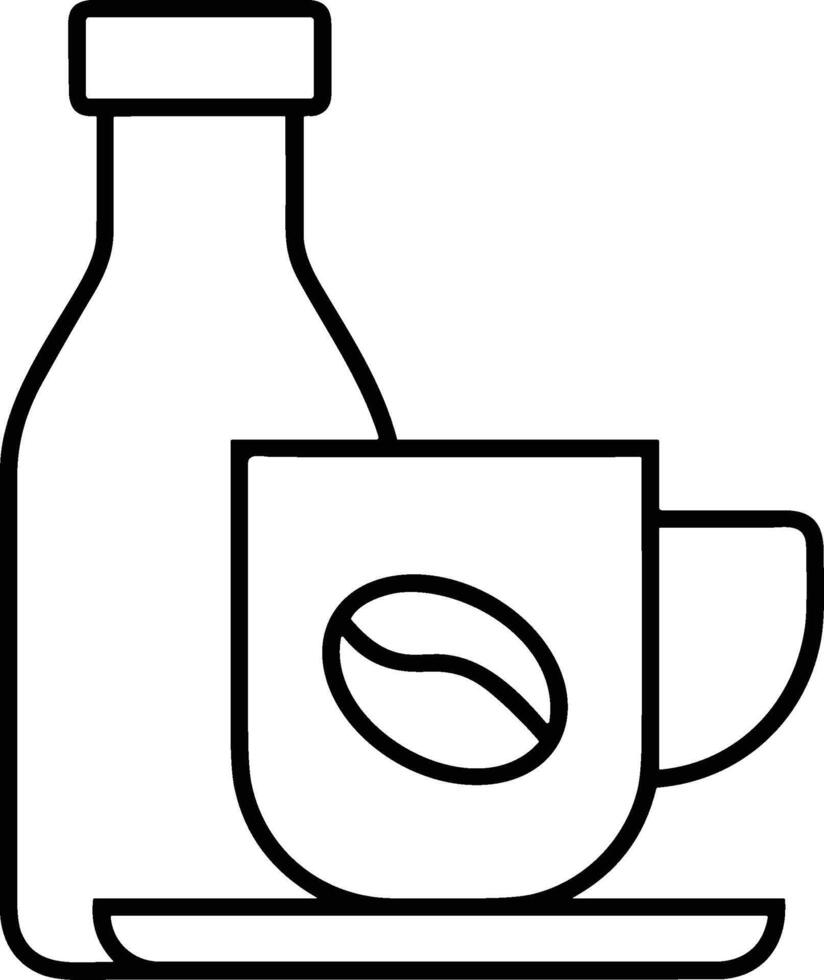 Bottle drink icon symbol image. Illustration of the drink water bottle glass design image vector