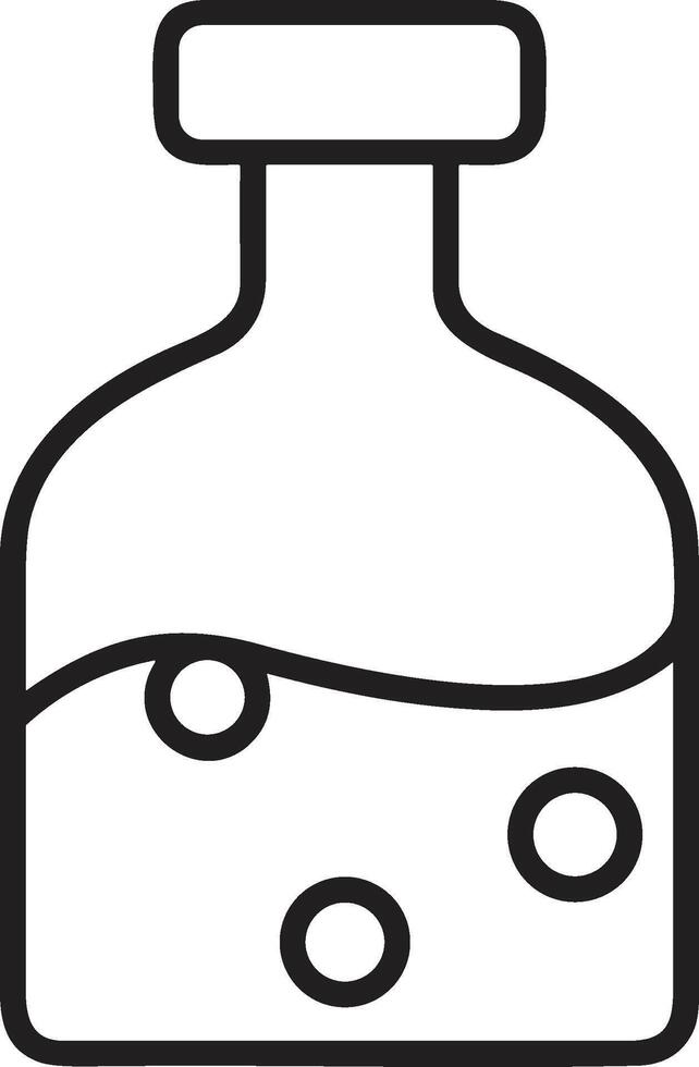 Bottle drink icon symbol image. Illustration of the drink water bottle glass design image vector