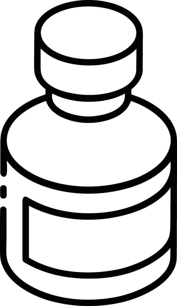 Bottle drink icon symbol image. Illustration of the drink water bottle glass design image vector