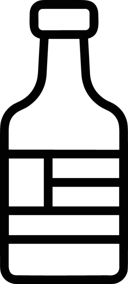 Bottle drink icon symbol image. Illustration of the drink water bottle glass design image vector