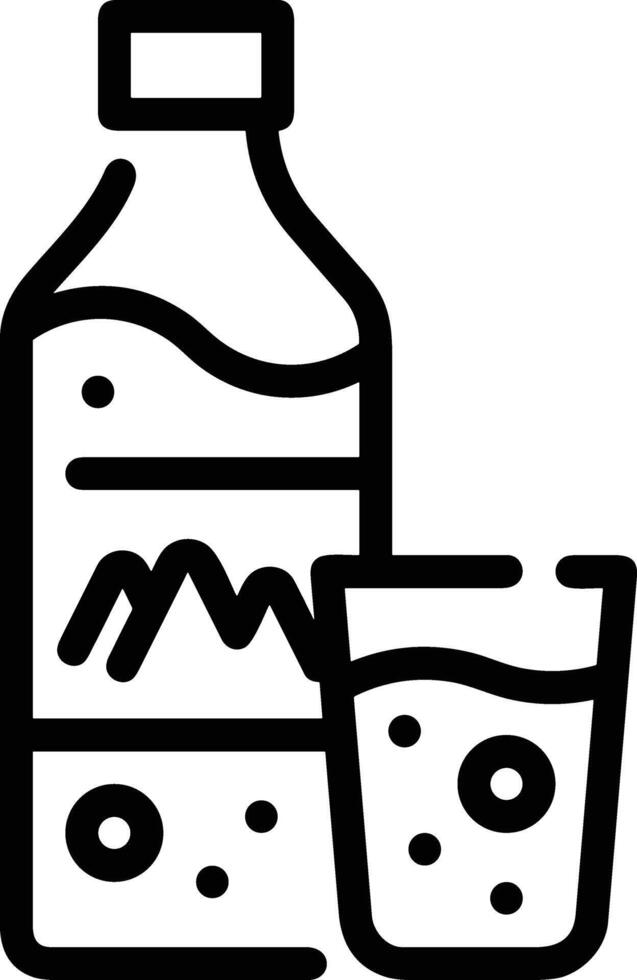 Bottle drink icon symbol image. Illustration of the drink water bottle glass design image vector